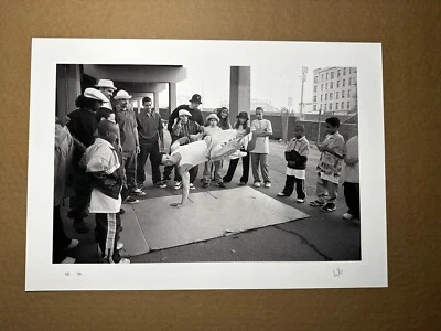 Willie Dynamite Prez Of The Rocksteady Crew Crazy Legs1984 NYC Graffiti Hip Hop - Image 1 of 3