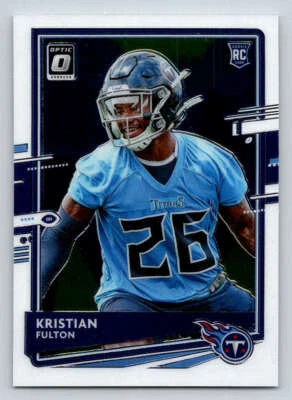 2020 Donruss Optic #109 Kristian Fulton RC (ref 198299) - Image 1 of 2