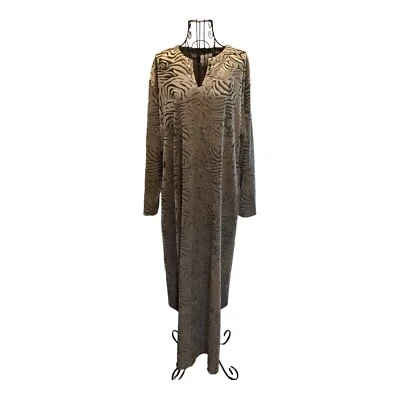 Bata De Colección Ruth Norman New York Nieman Marcus Oro Burnout Talla Mediana Hecha en EE. UU. Foto 1 de 4