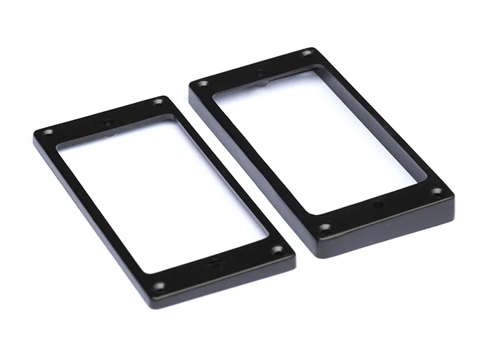 Humbucker Pickup Mounting Rings for Epiphone Guitar • Slanted • Black - image 1 of 1