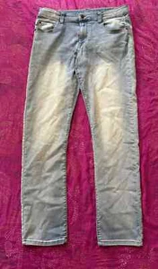 Boys Thereabouts Cyan Light Blue Casual Cool Denim Jeans. Size XX-large 18 - Picture 1 of 18