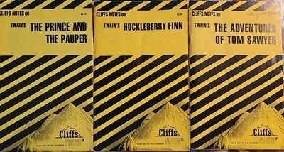 Cliffs Notes - Lot of 3 - Mark Twain - Image 1 of 4