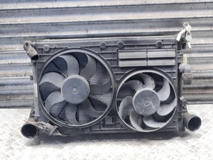 VW TIGUAN RADIATOR RAD PACK 2.0 TDI DIESEL MANUAL MK1 2007 - 2012 - Picture 1 of 19