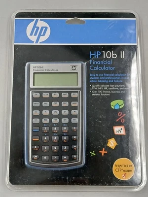 HP 10BII Financial Calculator Prototype & User's Guide, Sealed & Unopened - Image 1 of 4