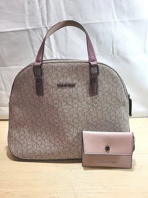 Bolso de mano para mujer Calvin Klein mediano redondo con bolsa con logotipo CK, *LEER* Foto 1 de 4