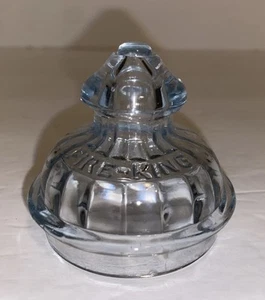 Repuesto superior percolador azul zafiro Fire King vintage años 40 - Imagen 1 de 7