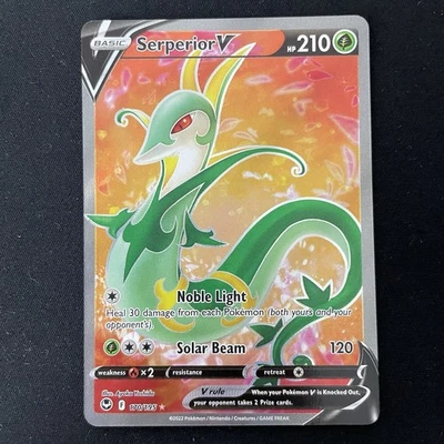 Serperior V 170/195 - Sword & Shield Silver Tempest - Pokemon TCG - Image 1 of 2