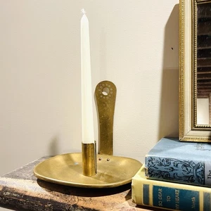 VTG Brass Candle Wall Sconce Colonial Williamsburg Virginia Metalcrafters - Picture 1 of 15