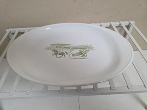 Vintage Corning Ware Mitarbeiter 1979 Season’s Greetings Platte sanft gebraucht - Bild 1 von 5