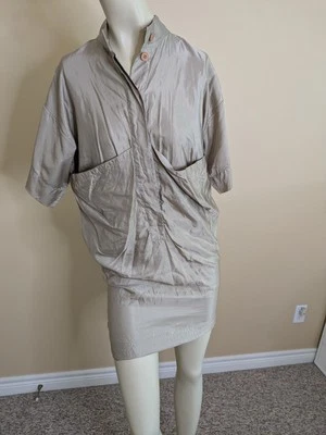 Vestido Stella McCartney holgado manga corta largo midi bolsillos para mujer talla 36 Foto 1 de 4