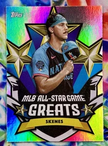 2025 Topps All-Star Game Paul Skenes MLB All-Star Game Greats Holo Foil - Picture 1 of 2