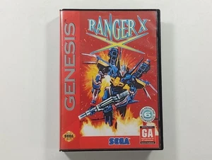 RANGER X SEGA GENESIS NTSC-USA (COMPLETE - GOOD CONDITION OVERALL) - Picture 1 of 7