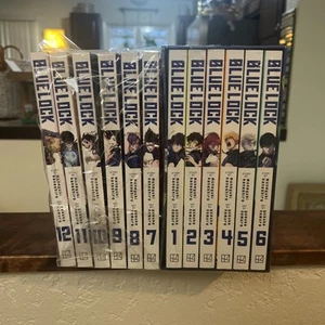 Blue Lock Manga Vol. 1-12 English Edition, Full Set Sealed Football Drama - Picture 1 of 5