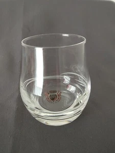 George & J.G. Smith Glenlivet Whiskey Glass Etched Swirl Gold Stamp - Picture 1 of 11