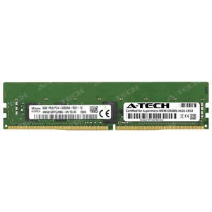 8GB DDR4 PC4-25600 RDIMM Supermicro MEM-DR480L-HL01-ER32 Equivalent Memory RAM - Picture 1 of 2