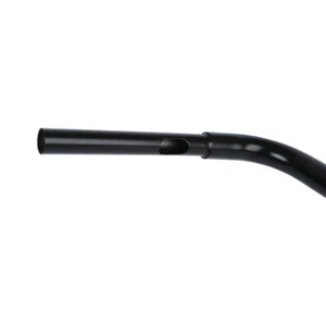 HARLEY SATIN BLACK 1-1/4" THE TRADITIONAL CURVE APE HANGER 18" RISE - Picture 1 of 3