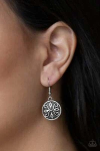 Pendientes de plata trance tropical paparazzi - Imagen 1 de 3