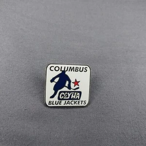 Columbus CCYHA blaue Jacken Hockey Reversmütze Jacke Pin - Bild 1 von 2