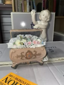 Lladro “Petals Of Hope” #6710 Porcelain Figure Retired MINT W/Box - Bild 1 von 8