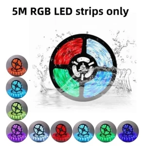 DC12V 16.4-49.2ft SMD 5050 RGB white Waterproof 300LED Flexible Tape Strip Light - Picture 1 of 52
