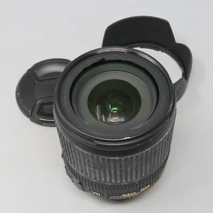 Nikon NIKKOR 18-105mm f/3.5-5.6 AS DX G SWM AF-S VR IF ED Lens- scratch on glass - Picture 1 of 10