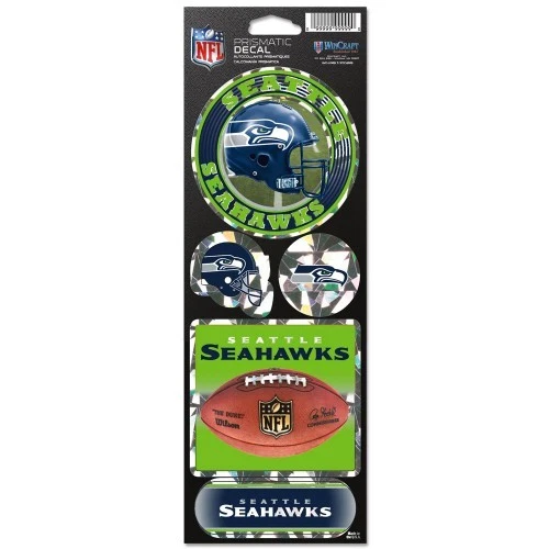 Juego de calcomanías prismáticas Seattle Seahawks Foto 1 de 1