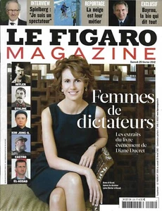 LE FIGARO MAGAZINE n°21016 25/02/2012 Femmes de dictateurs/ Spielberg/ Bayrou - Imagen 1 de 1