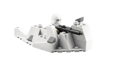 LEGO ® STAR WARS SNOWTROOPER MIT BLASTERGEWEHR IM SCHNEEGRABEN AUS SET 75320 NEU - Bild 1 von 4
