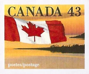 🍁Canada #1389 "FLAG OVER SHORELINE" Brand New 1992 Original Pristine Gum - Picture 1 of 1