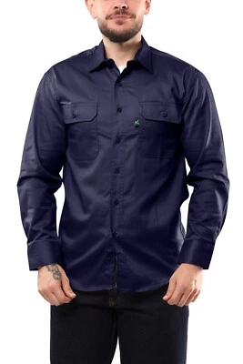 Men's Long Sleeve Durable Work and Casual Shirts - Image 1 of 2