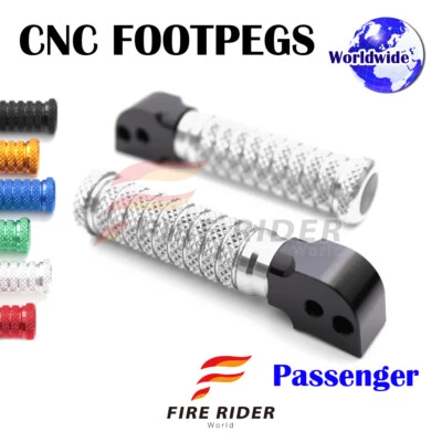 Estriberas traseras FRW CNC 6 colores para Kawasaki Ninja 250R 08-12 08 09 10 11 12 Foto 1 de 3