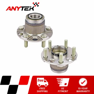 Par de cojinetes de cubo de rueda trasera para 2x2 1990-1996 Subaru Legacy 1993-1995 Impreza Foto 1 de 4