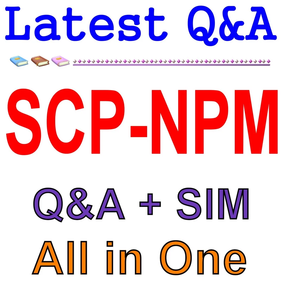SolarWinds  SCP Network Performance Monitor SCP-NPM Exam Q&A - Image 1 of 1
