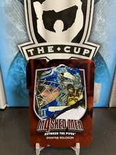 2011-12 Between The Pipes Masked Men IV Ruby Die Cuts #MM39 Dwayne Roloson