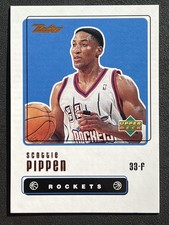 1999 Upper Deck Retro Basketball Scottie Pippen #43 - Houston Rockets
