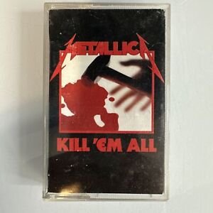 Metallica Kill 'Em All 12 Tracks (Cassette) MegaForce