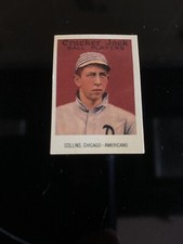 Cracker Jack Ball Players Mini 1993 Vintage 1915 Collins  Chicago-Amer #7 17/24