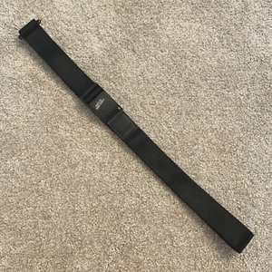 Kenneth Cole Reaction Men's Adjustable Web Belt One Size Black - Picture 1 of 8