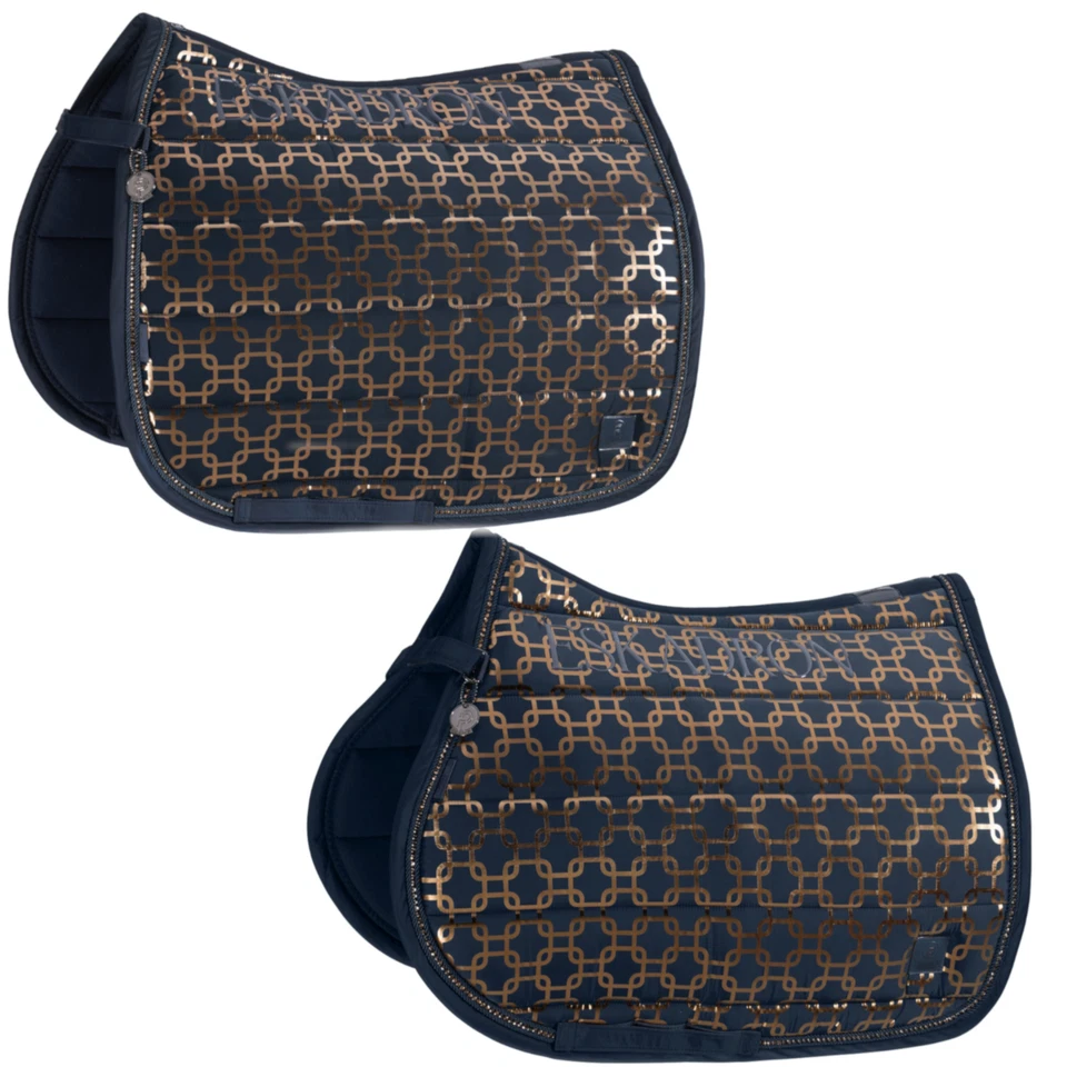 Eskadron Schabracke Glossy Chain Crystal atlantic blue Platinum 2024 - Bild 1 von 1