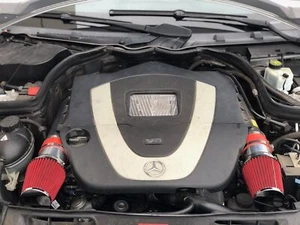 RED Air intake kit & filter for 2008-2012 Mercedes Benz C300 C350 3.0L 3.5L V6 - Bild 1 von 1