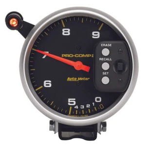 Autometer Pro-Comp 5 inch 9000 RPM Dual Range w/ Shift-Lite and Memory Tach - Picture 1 of 4