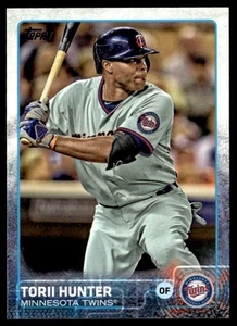 2015 Topps Torii Hunter Minnesota Twins #590 - Picture 1 of 2