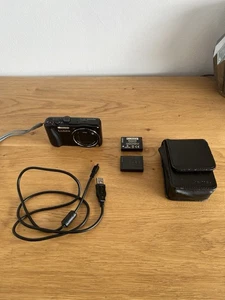 Panasonic Lumix DMC-TZ35 Digital Camera Black 2 Batteries And USB Charging Cable - Picture 1 of 17
