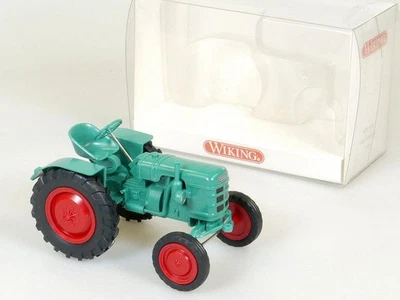 WIKING 8773935 Drive Tug Boat Tractor Green 1:3 0 Mint! Boxed 1704-24-43 - Image 1 of 2