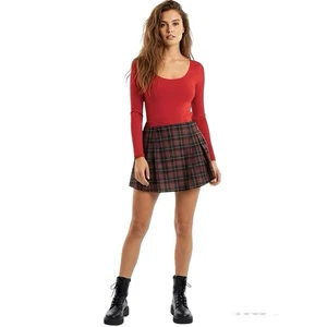 Shein Women’s Skirt Sz 4XL Plaid Parisian School girl Cosplay Mini Skater Y2k - Picture 1 of 10