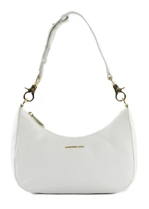 MANDARINA DUCK Mellow Leather Shoulderbag Optical White - Imagen 1 de 4