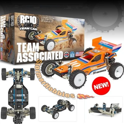 Team Associated Team Car RC10 4wd Buggy Kit 1/10 Scale 6046 - Image 1 of 4