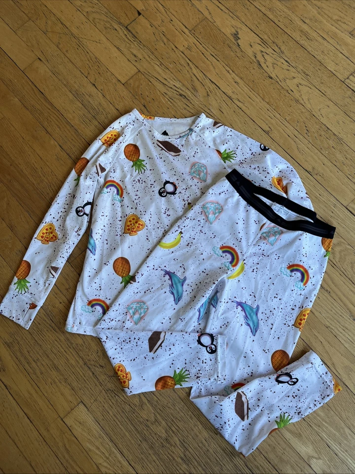 Juego de Capa Base Burton Talla M 10-12 Juvenil Parte Superior Parte Superior Termal Paseo Seco NUEVO SIN ETIQUETAS Foto 1 de 4