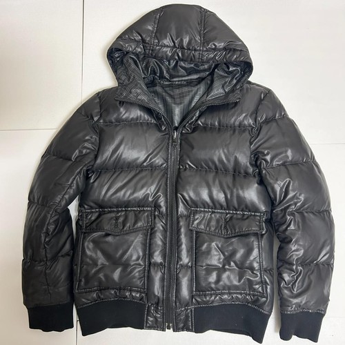 Piumino reversibile Burberry Black Label poliestere JKT Nova check cappuccio LL taglia japan