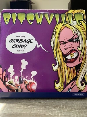 Bitchville Garbage Candy X-718 LP 1998 DJAX Beats Records Vinyl Netherland House - Image 1 of 4